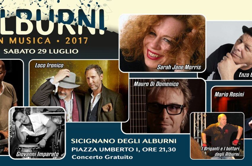  Alburni in Musica – sabato 29 luglio 2017