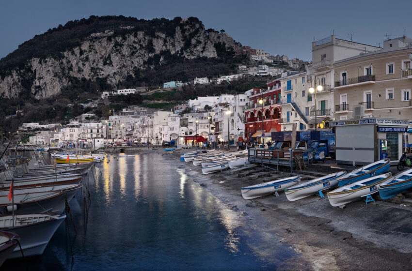  “L’ORA BLU” di Luca Campigotto a Capri