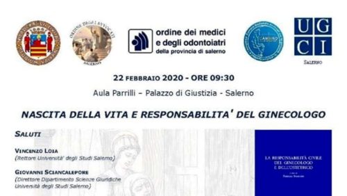  “Nascita della vita e responsabilità del ginecologo” , domani a Palazzo di Giustizia