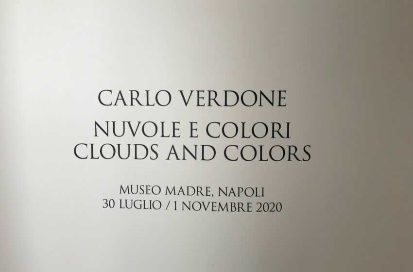  Al Museo Madre di Napoli, le nuvole di Carlo Verdone