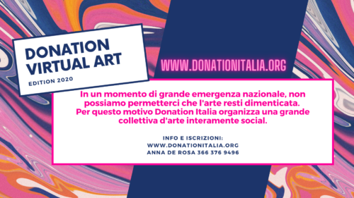  Donation Virtual Art, il concorso on line dedicato alle arti