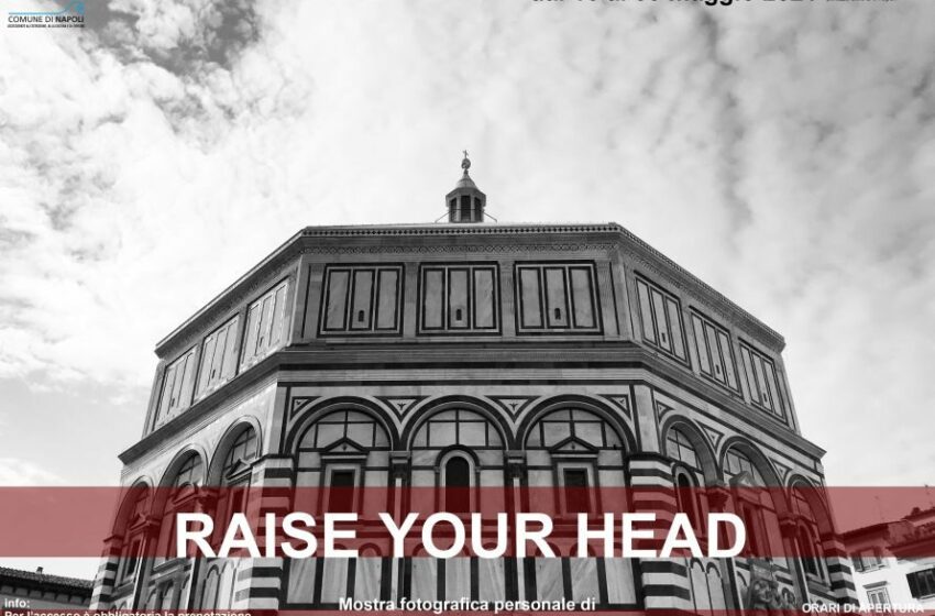  Dal 16 al 30 maggio nella sala Foyer del Pan: Gianni Marrone con “Raise your Head”