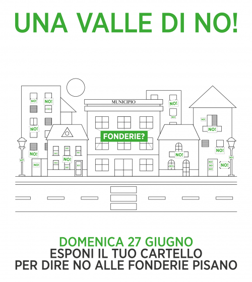  “Una valle di no!” Venti paesi si  mobilitano contro le Fonderie Pisano a Buccino