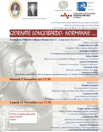  Oggi il via alle Giornate Longobarde-Normanne, ideate da Clotilde Baccari