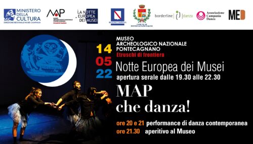  Pontecagnano: la Notte Europea al Museo con performance di danza contemporanea