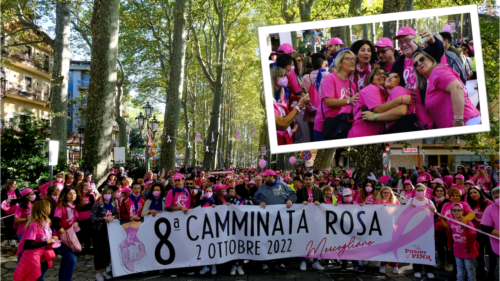  Grande successo per la Camminata Rosa, la marcia per combattere il tumore al seno