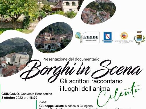  Fa tappa nel Cilento “Borghi in scena- gli scrittori raccontano i luoghi dell’anima”