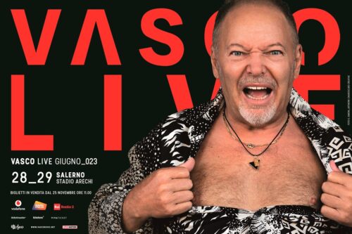  Vasco Rossi allo Stadio Arechi il 28 e 29 Giugno 2023