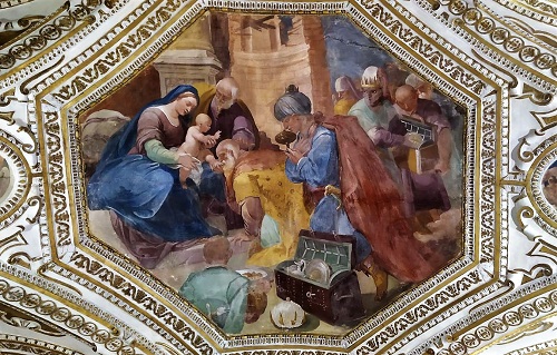  Le immagini della Natività di Gesù nella Cripta della Cattedrale di Salerno