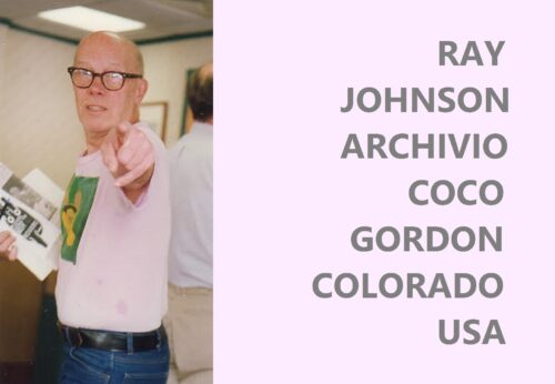  A Salerno l’archivio on line dell’artista pre-pop di Ray Johnson, in una startup di arte contemporanea tutta made in Italy