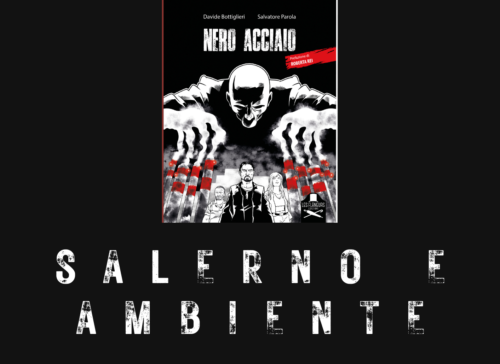  “Sinergie Urbane e Ambientali” al Bar Verdi di Salerno con “Nero Acciaio” di Davide Bottiglieri