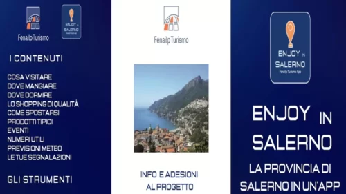  Nasce “ENJOY in SALERNO”, la provincia di Salerno in un’ App