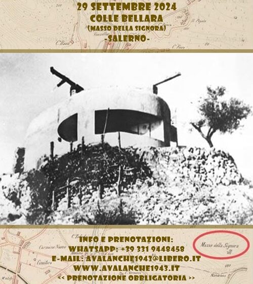  Il “Bunker Tour Salerno” del 29 settembre: un percorso di trekking alla riscoperta delle vecchie postazioni militari del II conflitto mondiale.