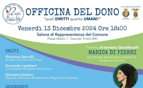  Nasi Rossi Clown Therapy a Cava con “L’officina del dono 2024” e il convegno “quali DIRITTI quanto UMANI? ”