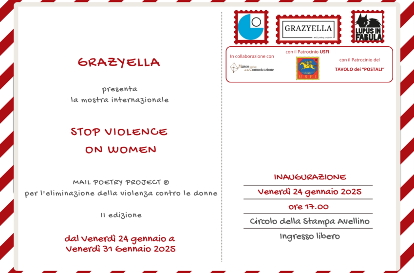  Mail Poetry Project contro la violenza sulle donne