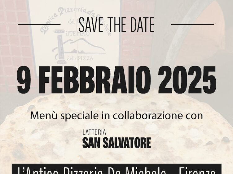  Pitti Taste 2025: L’Antica Pizzeria da Michele e San Salvatore insieme